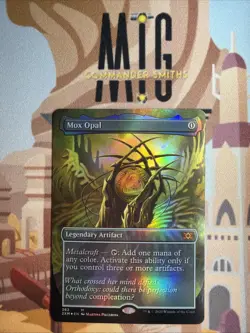 Mox Opal ✨ Borderless FOIL ✨ MTG NM Near Mint Double Masters (362) - Image 1