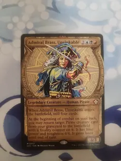 Admiral Brass, Unsinkable (C: The Lost Caverns Of Ixalan)(Mythic Rare)(Showcase) - Image 1