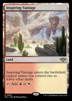 MTG - INSPIRING VANTAGE - Outlaws of Thunder (R) - Image 1