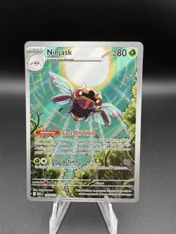 Ninjask 137/132 Illustration Rare ME01: Mega Evolution Pokemon TCG NM - Image 1