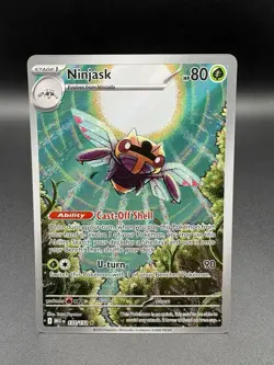 Ninjask 137/132 Illustration Rare ME01: Mega Evolution Pokemon TCG NM - Image 3