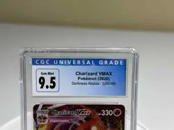 2020 Pokemon Darkness Ablaze Charizard VMax 020/189 CGC Graded 9.5 Gem Mint - Image 2