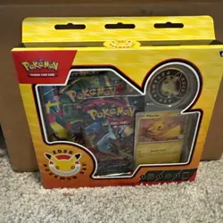 Pokemon Day 2026 🌀 PIKACHU FAT FART SWIRL 🌀Collection Box Sealed 1of1 - Image 1