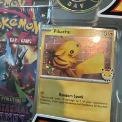 Pokemon Day 2026 🌀 PIKACHU FAT FART SWIRL 🌀Collection Box Sealed 1of1 - Image 3