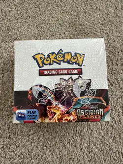 Pokemon TCG Obsidian Flames Booster Box Factory Sealed - Image 1
