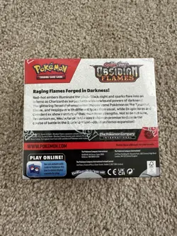 Pokemon TCG Obsidian Flames Booster Box Factory Sealed - Image 2