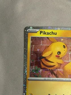Pikachu (Pokemon Day 2026) 051/162 Cosmos Holo Fart/ Left Border double Swirl 🌀 - Image 3