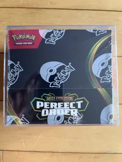 Pokemon TCG Perfect Order Booster Box Factory Sealed With Protector New - Image 1
