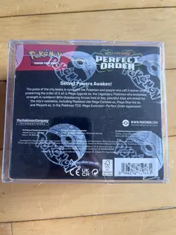 Pokemon TCG Perfect Order Booster Box Factory Sealed With Protector New - Image 4