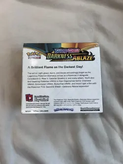 Pokemon TCG Sword & Shield - Darkness Ablaze Booster Box - Factory Sealed / NEW - Image 2