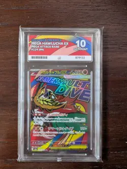 Pokemon TCG Mega Hawlucha ex 229/193 Mega Dream Japanese ACE 10 - Image 1
