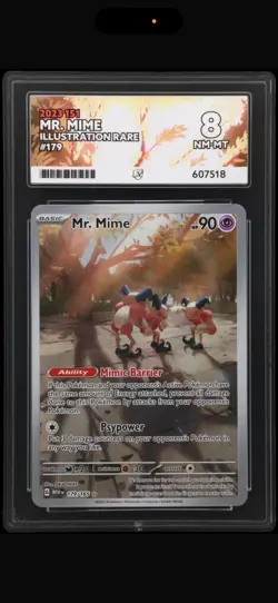 Mr Mime 179/165 English | Pokemon Scarlet & Violet - 151 | Ace 8 NEAR MINT - Image 1