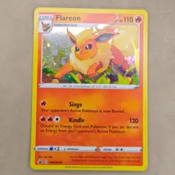 Flareon SWSH041 Cosmos Holo Promo Sword & Shield Promo Pokemon Near Mint - Image 1