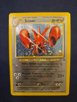 Pokemon TCG Scizor Neo Discovery 10/75 Holo - Image 1