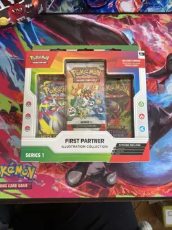 1x Pokemon TCG First Partner Illustration Collection Series 1 Sealed - Image 1