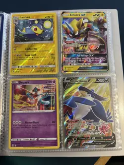 Pokemon Steam Siege Near Complete Set In Binder + Random Rares / Holos - Image 1