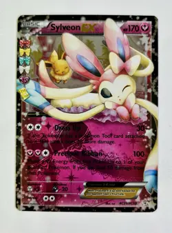 Sylveon EX 2016 Pokemon Generations Radiant Collection #RC21/RC32 * Light Play - Image 1