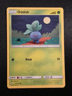Oddish 6/214 Unbroken Bonds Common Near Mint - Image 1