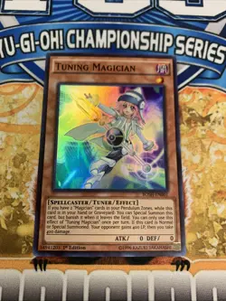 Yugioh Tuning Magician - BOSH-EN001 1st Edition NM - Image 1