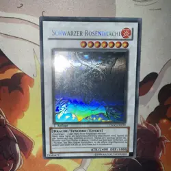 Black Rose Dragon CSOC-DE039 1st Edition Ghost Rare Yu-Gi-Oh LP - German - Image 3