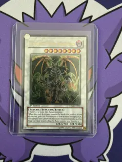 Yugioh - Thought Ruler Archfiend TDGS-EN044 1st Edition ULTIMATE LP - Image 1