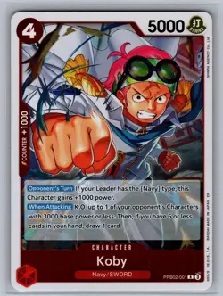 Koby PRB02-001 Rare Premium Booster -The Best- Vol. 2 One Piece Foil Near Mint - Image 1