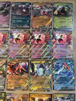 Pokemon TCG EX Holo Card Lot of 40 Koraidon, Spidops, Scream Tail, Zapdos - Image 4
