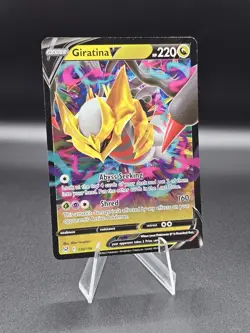 Pokemon TCG Giratina V - Lost Origin - Ultra Holo Card - 130/196 - Mint/NM - Image 1