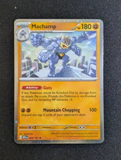 Machamp (Cosmos Holo) 068/165 Rare Miscellaneous Cards & Products Holo MCAP - Image 1