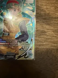 Bulma FB04-068 1st Anniversary Set Alternate Art Dragon Ball Super Card Game - Image 4