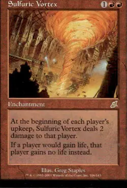 MTG Sulfuric Vortex 106 LP Magic The Gathering btc4 - Image 1