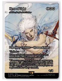 Hero of Light - Adeline, Resplendent Cathar (Showcase) 1 FINAL FANTASY: FCA NM - Image 1