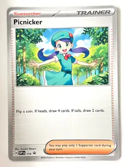 Picnicker SVP 114 Black Star Promo Twilight Masquerade Pokemon TCG Near Mint NM - Image 1