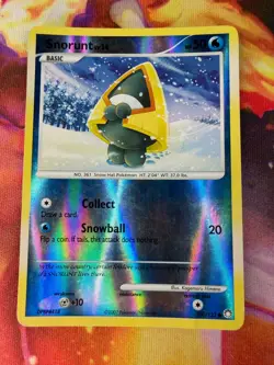 Snorunt 100/123 LP-DMG Reverse Holo Mysterious Treasures 2007 Pokemon TCG - Image 1