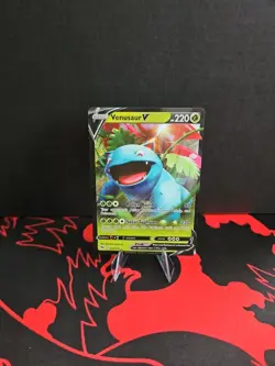 Pokemon 2020 Champion's Path Venusaur V 1/73 NM - Image 1