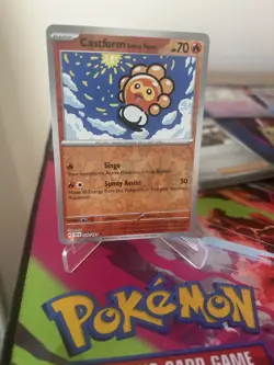 Pokemon TCG - Castform Sunny Form - Reverse -20/191 - SV08: Surging Sparks (SSP) - Image 1