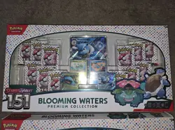 LOT OF 2 Pokemon TCG: 151 Blooming Waters Premium Collection - NEW SEALED - Image 2