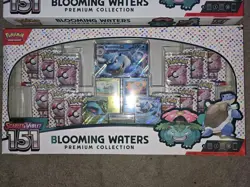 LOT OF 2 Pokemon TCG: 151 Blooming Waters Premium Collection - NEW SEALED - Image 3