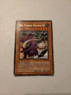 Big-Tusked Mammoth FET-EN015 Ultimate Rare 1st Edition DMG Yugioh tcg - Image 1