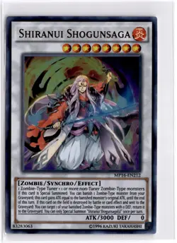 Shiranui Shogunsaga Unlimited Ultra Rare 2016 Mega-Tins Mega Pack MP16-EN212 NM - Image 1