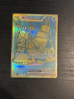Wo-Chien ex Hyper Rare Grass holo SV: Paldean Fates #240/091 [Near Mint] Pokemon - Image 1