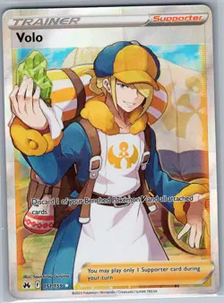 Volo (Full Art) 151/159 SWSH: Crown Zenith - Pokemon Card - NM - Image 1