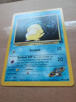Sabrina's Psyduck - 99/132 - Common WOTC TCG—Gym Challenge Set Pokemon Card - Image 5