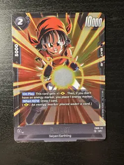 Bandai Pan: GT FB09-112 Super Rare SR Dragon Ball Super Card Game 10000 Power - Image 1