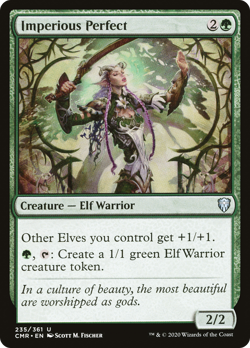 Imperious Perfect #235 (MP) Commander Legends CMR Magic MTG - Image 1