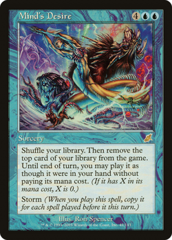 Mind's Desire #41 (MP) Scourge SCG Magic MTG - Image 1
