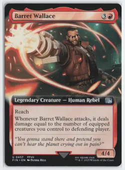 Barret Wallace (Extended Art) #457 - FINAL FANTASY - Normal - Uncommon - Image 1