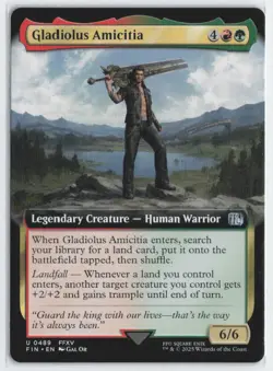 Gladiolus Amicitia (Extended Art) #489 - FINAL FANTASY - Normal - Uncommon - Image 1