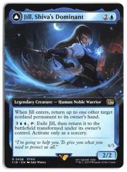 Jill, Shiva's Dominant (Extended Art) #438 - FINAL FANTASY - Normal - Rare - Image 1