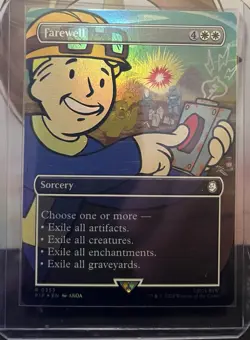 Farewell (Borderless) Universes Beyond: Fallout Foil - Image 1
